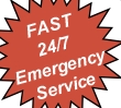 FAST
24/7
Emergency
Service