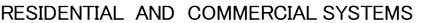 RESIDENTIAL  AND  COMMERCIAL SYSTEMS